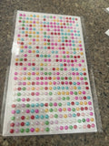 Bejeweled rhinestones