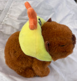 Capybara plush kids walking toy