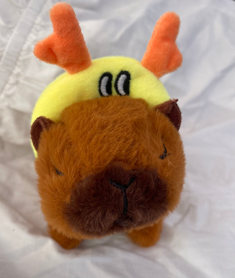 Capybara plush kids walking toy