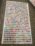 Bejeweled rhinestones