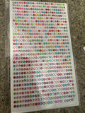 Bejeweled rhinestones